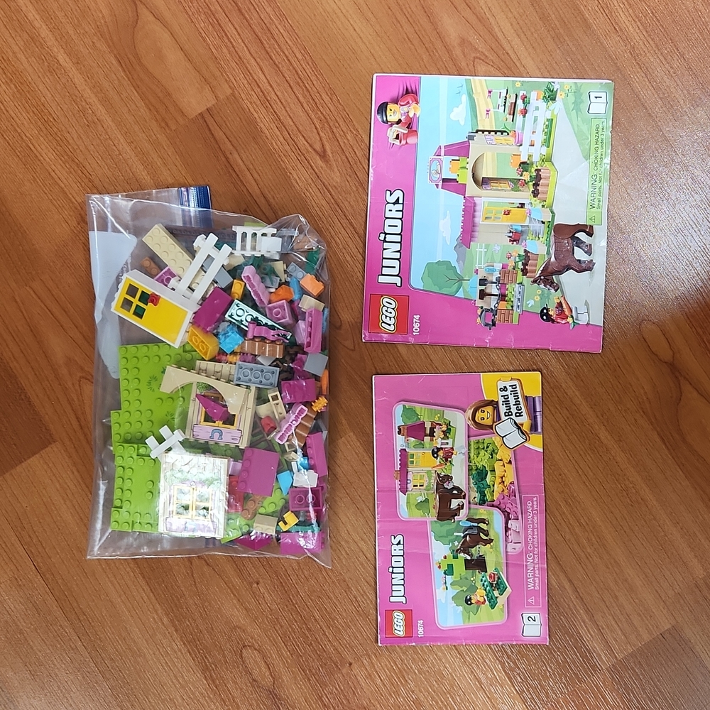LEGO 10674 Lego Juniors Pony Farm,  no box, complete